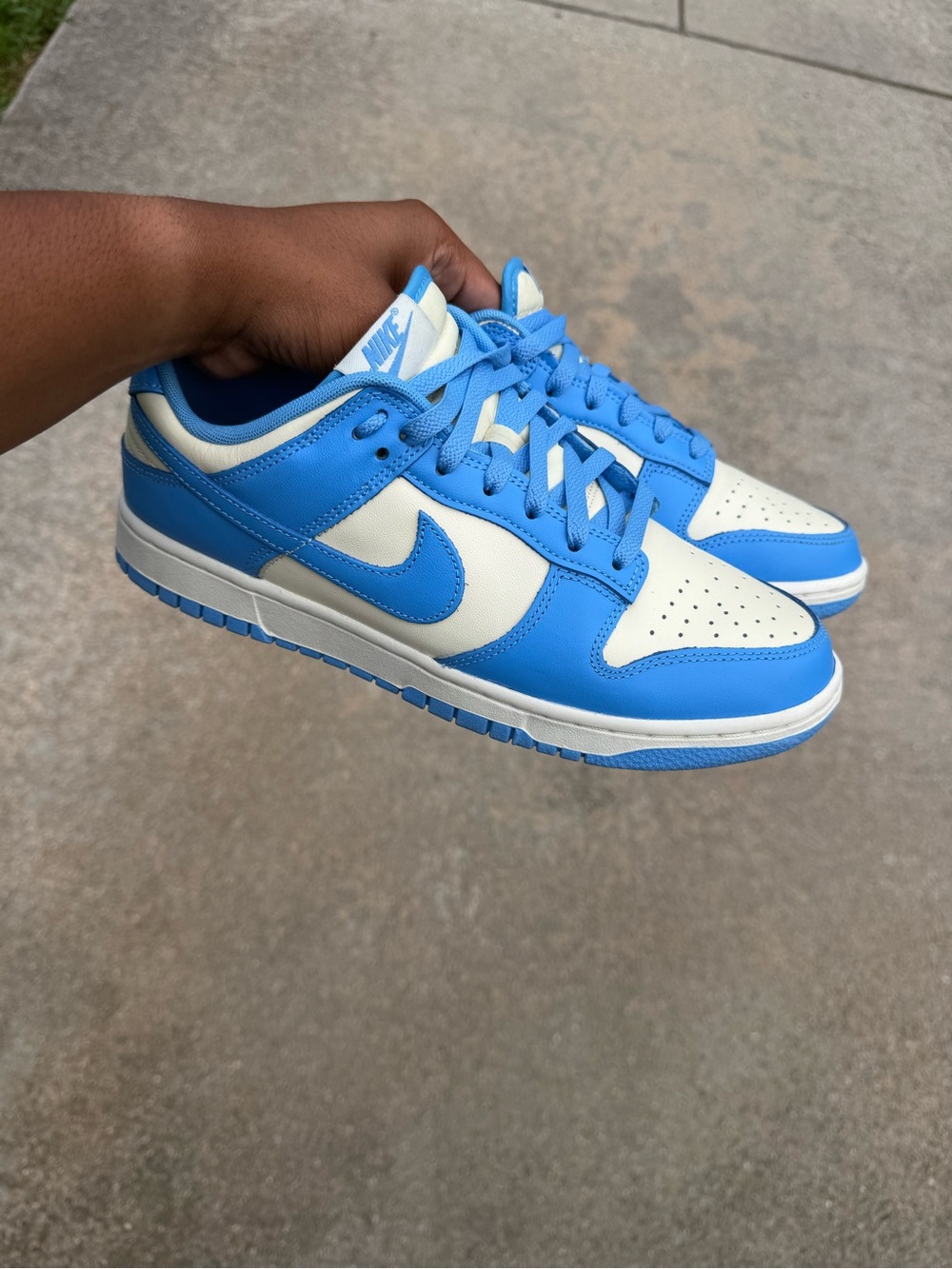 Nike dunk low retro , Carolina blue
